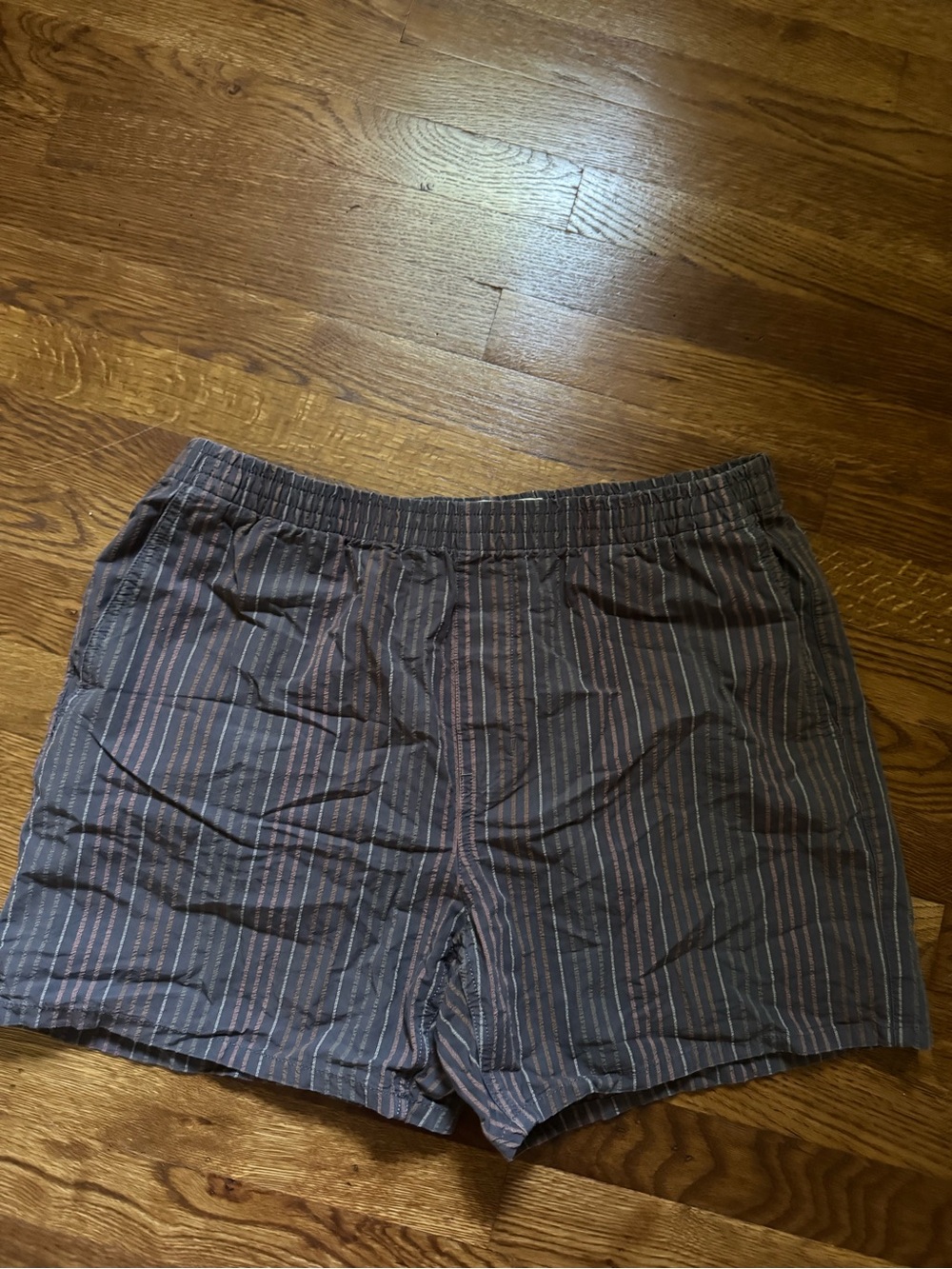 Madewell Striped Casual Shorts